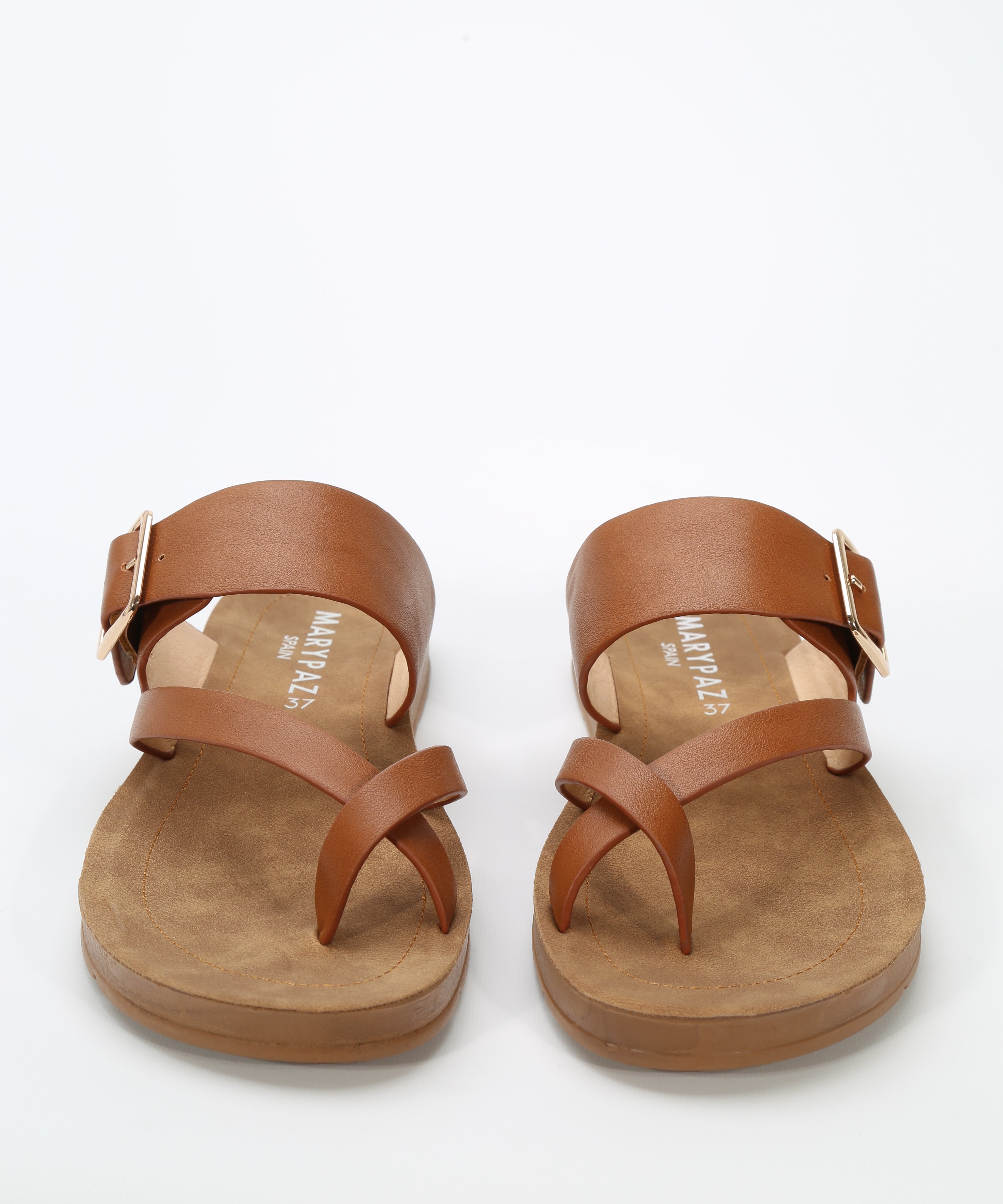 Sandalia plana hebilla image number null